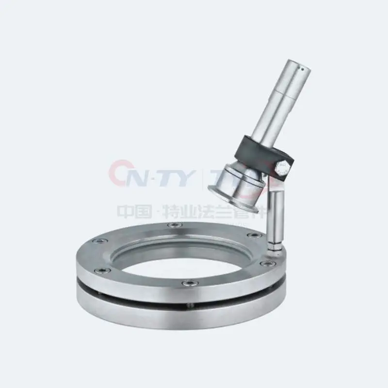 法兰视镜（带灯）